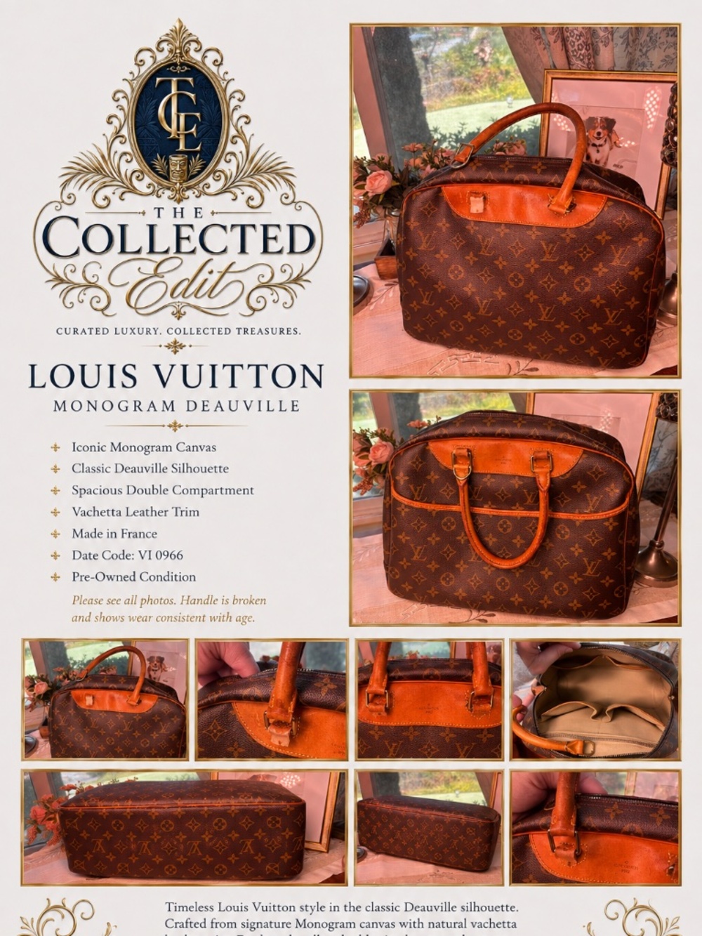 Louis Vuitton Monogram Deauville